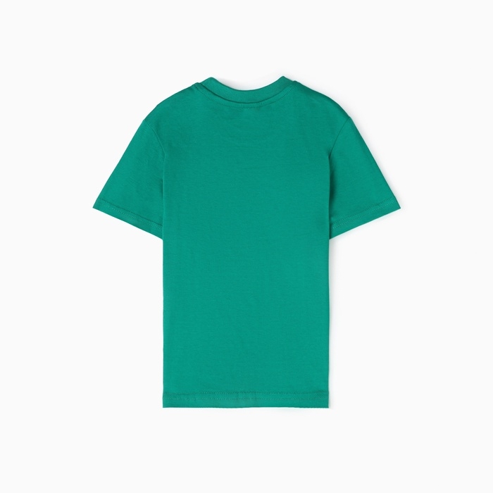 Футболка детская, цвет зелёный, рост 116