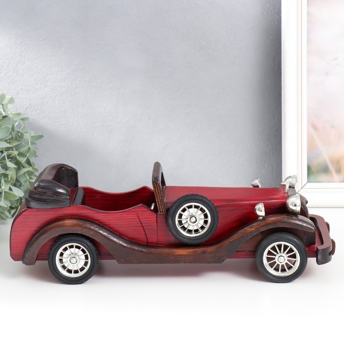 Сувенир дерево "Ретро. Автомобиль - кабриолет" 11,5х13х37 см