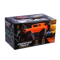 Джип радиоуправляемый &laquo;Монстр&raquo;, 1:20, работает от аккумулятора, цвет оранжевый