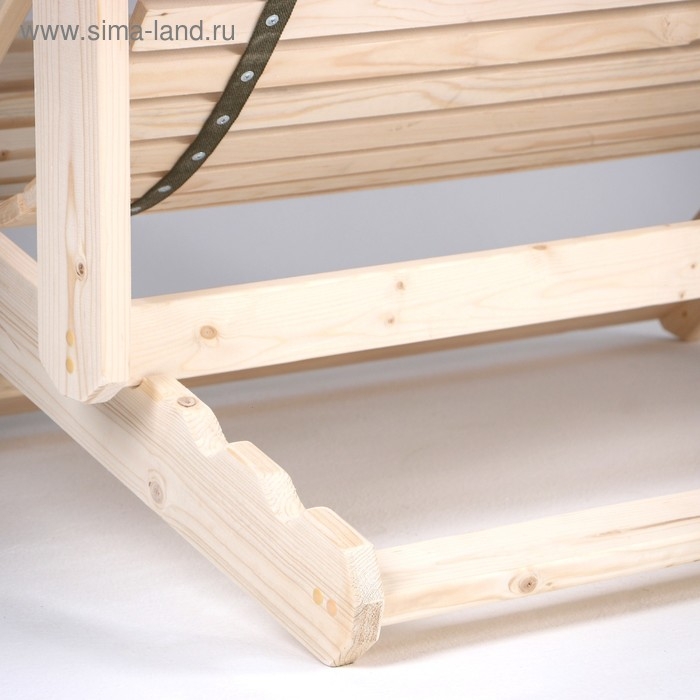 Шезлонг двухместный, гибкий, хвоя, 100×115×78см Шезлонг двухместный, гибкий, хвоя, 100×115×78см