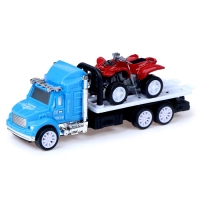 Грузовик инерционный &laquo;Эвакуатор&raquo; с квадроциклом, МИКС