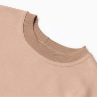 Костюм (свитшот и брюки) детский MINAKU, цвет бежевый, рост 128 см