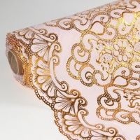 Клеёнка на стол ПВХ &laquo;Орнамент&raquo;, рулон 20 метров, ширина 50 см, толщина 0,4 мм