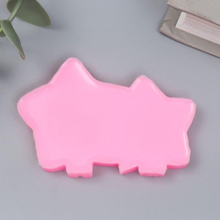 Молд силикон Молд силикон "Две звезды" 2 предмета 7,5х5х1 см