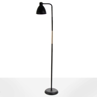 Торшер 19118/1BK E27 40Вт черный 23х159 см