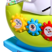 Музыкальная качалка &laquo;Маленький астронавт&raquo;, звуковые эффекты, цвета МИКС