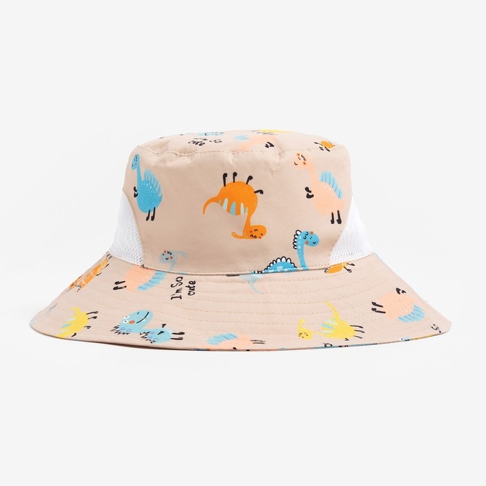 Панама детская MINAKU Панама детская MINAKU "Дино", цв, персиковый, р-р 54