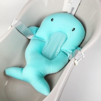 Подкладка - матрасик для купания детская &laquo;Кит&raquo;, цвет голубой