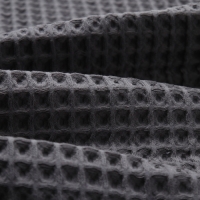 Полотенце вафельное банное Этель "Boho" 45*90 см, цв. темно-серый, 100% хл Полотенце вафельное банное Этель "Boho" 45*90 см, цв. темно-серый, 100% хл