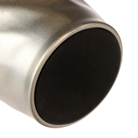 Термокружка, 350 мл, Графика, сохраняет тепло 2 ч, 13.5 х 8 см, золотистый металлик