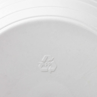 Горшок для цветов с поддоном &laquo;Япония&raquo; 1,2 л, цвет белый