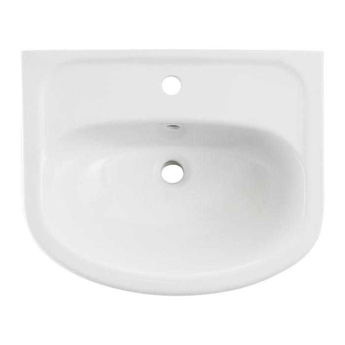 Комплект мебели: Тумба "Тура 55" + раковина "Исеть 55", 53,2 х 30 х 82 см