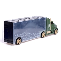 Грузовик «Перевозчик», в комплекте 6 машин и дорожные знаки Грузовик «Перевозчик», в комплекте 6 машин и дорожные знаки