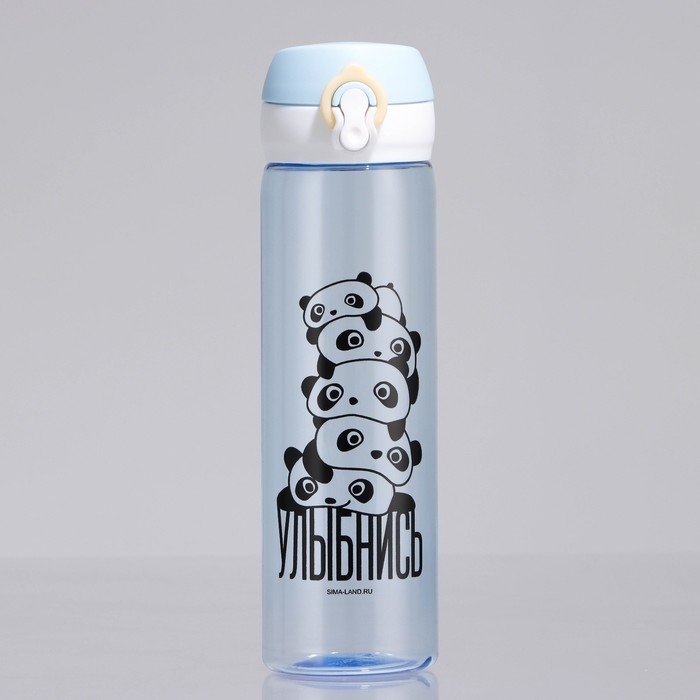 Бутылка для воды &laquo;Улыбнись&raquo;, 500 мл