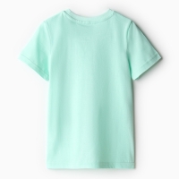 Футболка детская MINAKU, цвет бирюзовый, рост 128 см Футболка детская MINAKU, цвет бирюзовый, рост 128 см