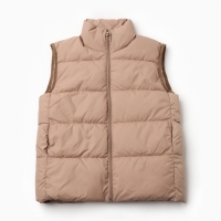 Жилет детский MINAKU, цвет бежевый, рост 116 см