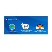 Интерактивная игра для изучения английского языка Windigo, 112 двусторонних карточек,голубая Интерактивная игра для изучения английского языка Windigo, 112 двусторонних карточек,голубая