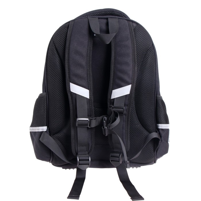 Рюкзак каркасный 38 х 30 х 20 см, пенал в подарок, Bruno Visconti Рюкзак каркасный 38 х 30 х 20 см, пенал в подарок, Bruno Visconti "Мороженое"