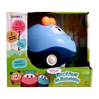 Музыкальная игрушка &laquo;Весёлые машинки&raquo;, звук, свет, цвет синий