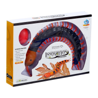 Животное радиоуправляемое «Сороконожка», работает от аккумулятора, свет, МИКС Животное радиоуправляемое «Сороконожка», работает от аккумулятора, свет, МИКС