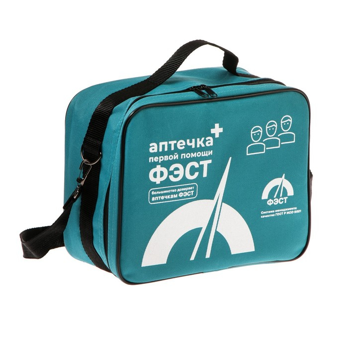 Аптечка для оказания первой помощи работникам Аптечка для оказания первой помощи работникам "ФЭСТ", мягкий футляр