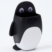 Магнитная универсальная подставка для маркеров и губок «Пингвин», 3,5 × 9 × 12,5см Магнитная универсальная подставка для маркеров и губок «Пингвин», 3,5 × 9 × 12,5см