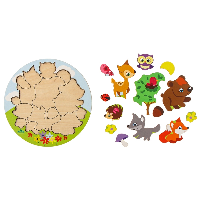 Головоломка &laquo;Лесные жители&raquo;