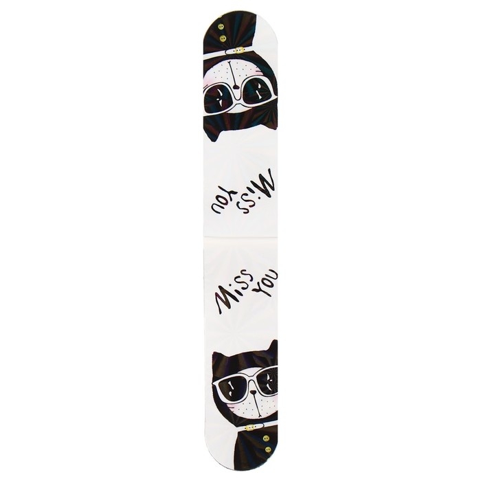 Набор магнитных закладок для книг Calligrata 6 штук, Набор магнитных закладок для книг Calligrata 6 штук, "Кошки", МИКС