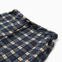 Шорты пижамные мужские, цвет синий/клетка, размер 52 Шорты пижамные мужские, цвет синий/клетка, размер 52