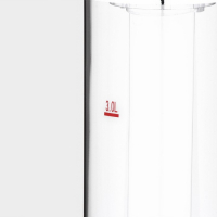 Башня пивная &laquo;Петронас&raquo;, 3 л, колба с подсветкой, 2 батарейки, цвет металлик