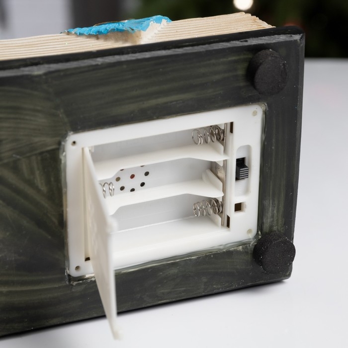 Светодиодная фигура &laquo;Праздничный вечер&raquo; 19 &times; 15 &times; 12 см, полистоун, батарейки ААх3 (не в комплекте), USB, свечение мульти