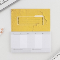 Подарочный набор &laquo;100% крутой мужик&raquo;: планинг 50 листов, стикеры-закладки и ручка пластик