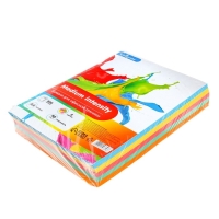 Бумага цветная А4 500л Calligrata Умеренный интенсив МИКС 5цв 80г/м2 Бумага цветная А4 500л Calligrata Умеренный интенсив МИКС 5цв 80г/м2