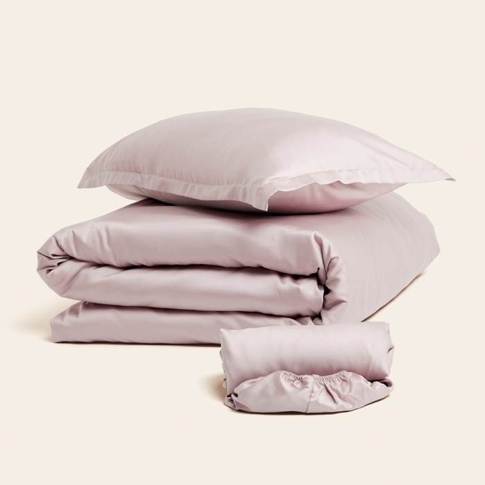 Простыня SL Home Tencel 235*260 см , цв. пудра Простыня SL Home Tencel 235*260 см , цв. пудра