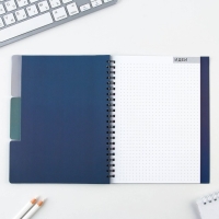 Планинг с разделителями &laquo;Пейзаж&raquo;, мягкая обложка, формат А5, 50 листов