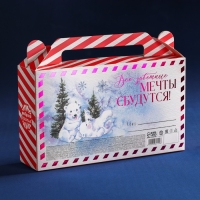 Набор &laquo;С новым годом!&raquo;: горячий шоколад 5 шт. х 25 г., маршмеллоу 50 г., печенье с предсказаниями 24 г.