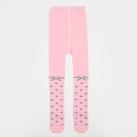 Колготки детские KAFTAN "Сердечки" 104-110 см, розовый Колготки детские KAFTAN "Сердечки" 104-110 см, розовый