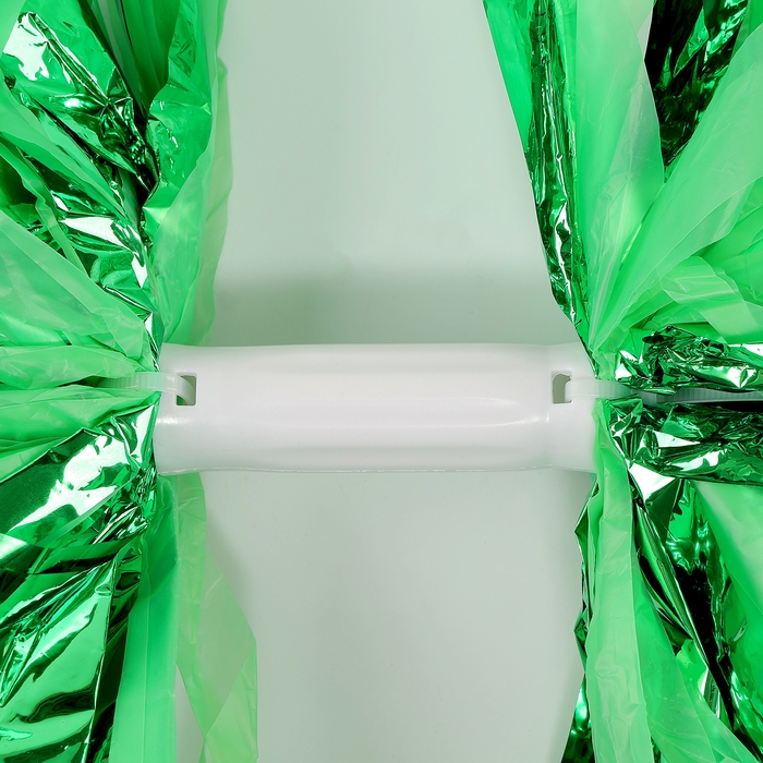 Помпон 1шт, цвет зеленый, фольга Помпон 1шт, цвет зеленый, фольга