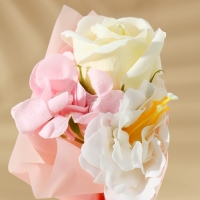 Подарочный набор косметики «Лучшей на свете», мыло лепестковое, ЧИСТОЕ СЧАСТЬЕ Подарочный набор косметики «Лучшей на свете», мыло лепестковое, ЧИСТОЕ СЧАСТЬЕ