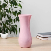 Ваза "Крапле-крем" d-10см h-25.5см МИКС