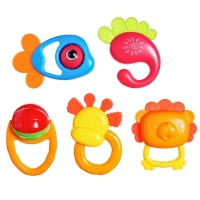 Набор погремушек &laquo;Счастливый малыш&raquo;, 5 шт., Крошка Я