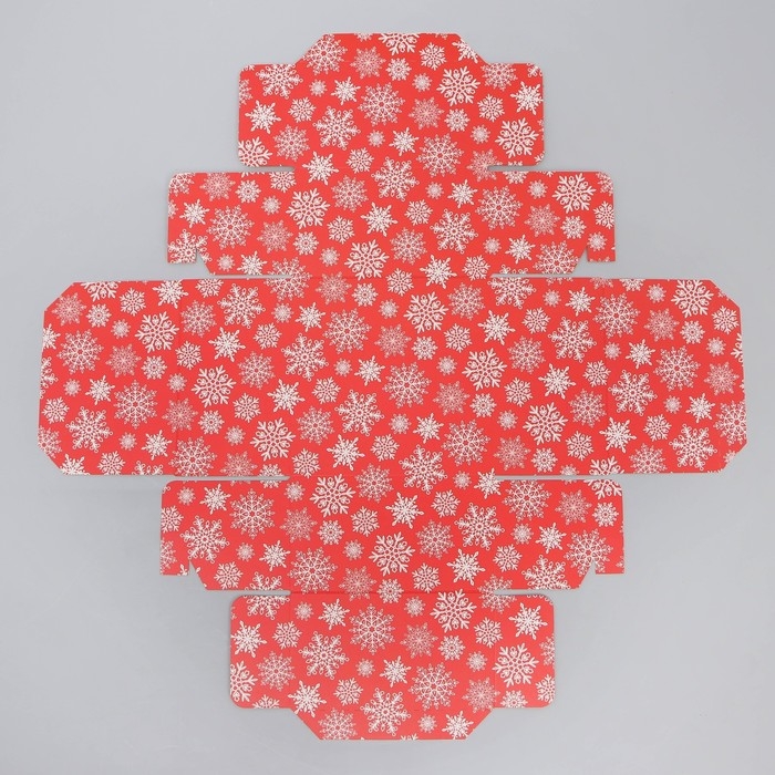 Подарочная коробка складная, новогодняя«Мечты сбудутся», 14 х 14 х 8 см, Новый год Подарочная коробка складная, новогодняя«Мечты сбудутся», 14 х 14 х 8 см, Новый год