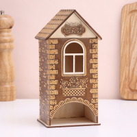 Чайный домик &laquo;Ажур&raquo;, 10х9х20 см, береста