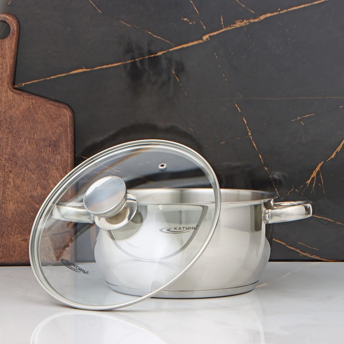 Кастрюля &laquo;Антея&raquo;, 4 л, d=22 см, капсульное дно, индукция