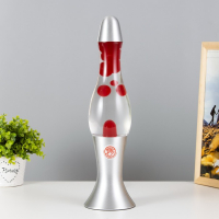 Лава-лампа "Капля" Е14 h=38 см сиреневый Лава-лампа "Капля" Е14 h=38 см сиреневый