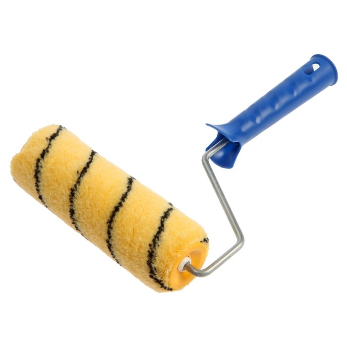 Валик ТУНДРА, полиакрил, 180 мм, рукоятка d=6 мм, D=42 мм, ворс 11 мм Валик ТУНДРА, полиакрил, 180 мм, рукоятка d=6 мм, D=42 мм, ворс 11 мм