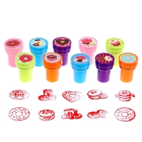 Печать цветная «Пончики», набор 10 шт., МИКС Печать цветная «Пончики», набор 10 шт., МИКС