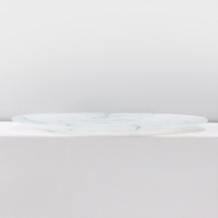 Набор столовый Доляна &laquo;Мрамор&raquo;, 7 предметов: тарелка d=30 см - 1 шт, d=21,5 см - 6 шт, цвет белый