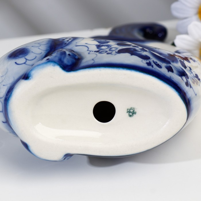 Сувенир &laquo;Рыбка - красавица&raquo;, гжель