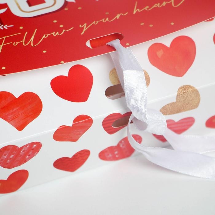 Коробка подарочная складная, упаковка, «LOVE», 16.5 х 12.5 х 5 см Коробка подарочная складная, упаковка, «LOVE», 16.5 х 12.5 х 5 см